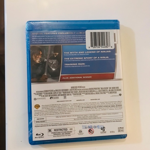 Ninja Assassin Blu-ray Brand New Sealed - Picture 2 of 2